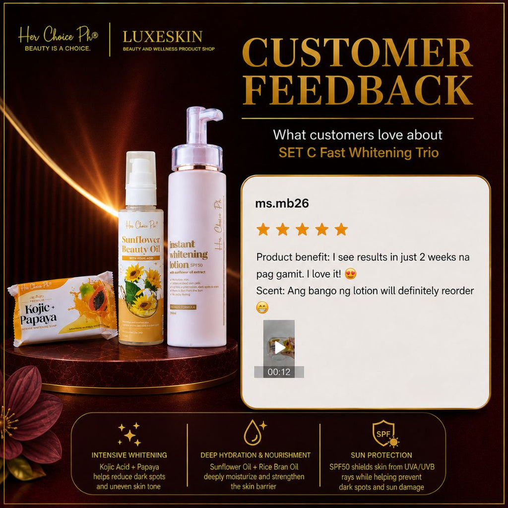 SET C Fast Whitening Trio
