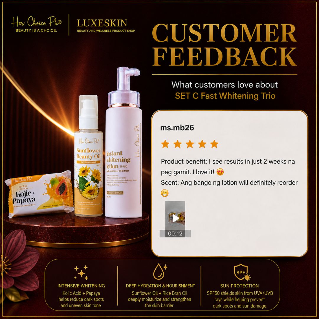 SET C Fast Whitening Trio