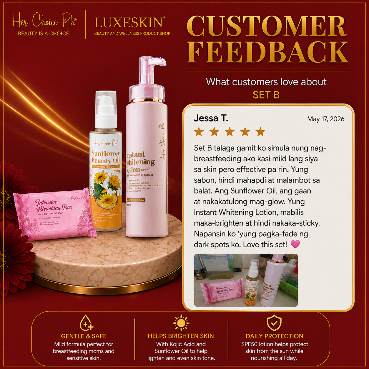 SET B Whitening Trio