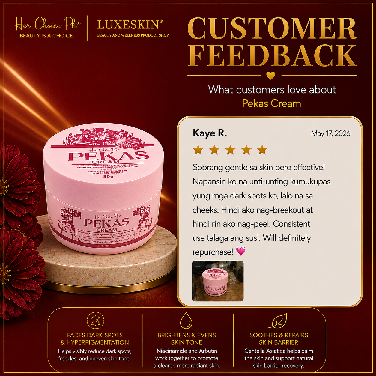 Pekas Remover Cream