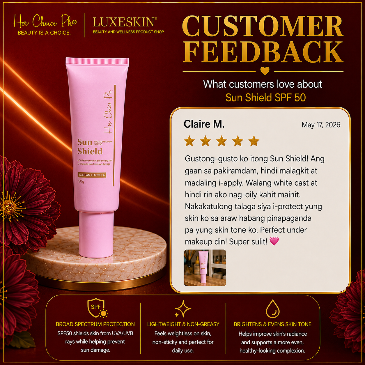 Sunshield SPF50++++