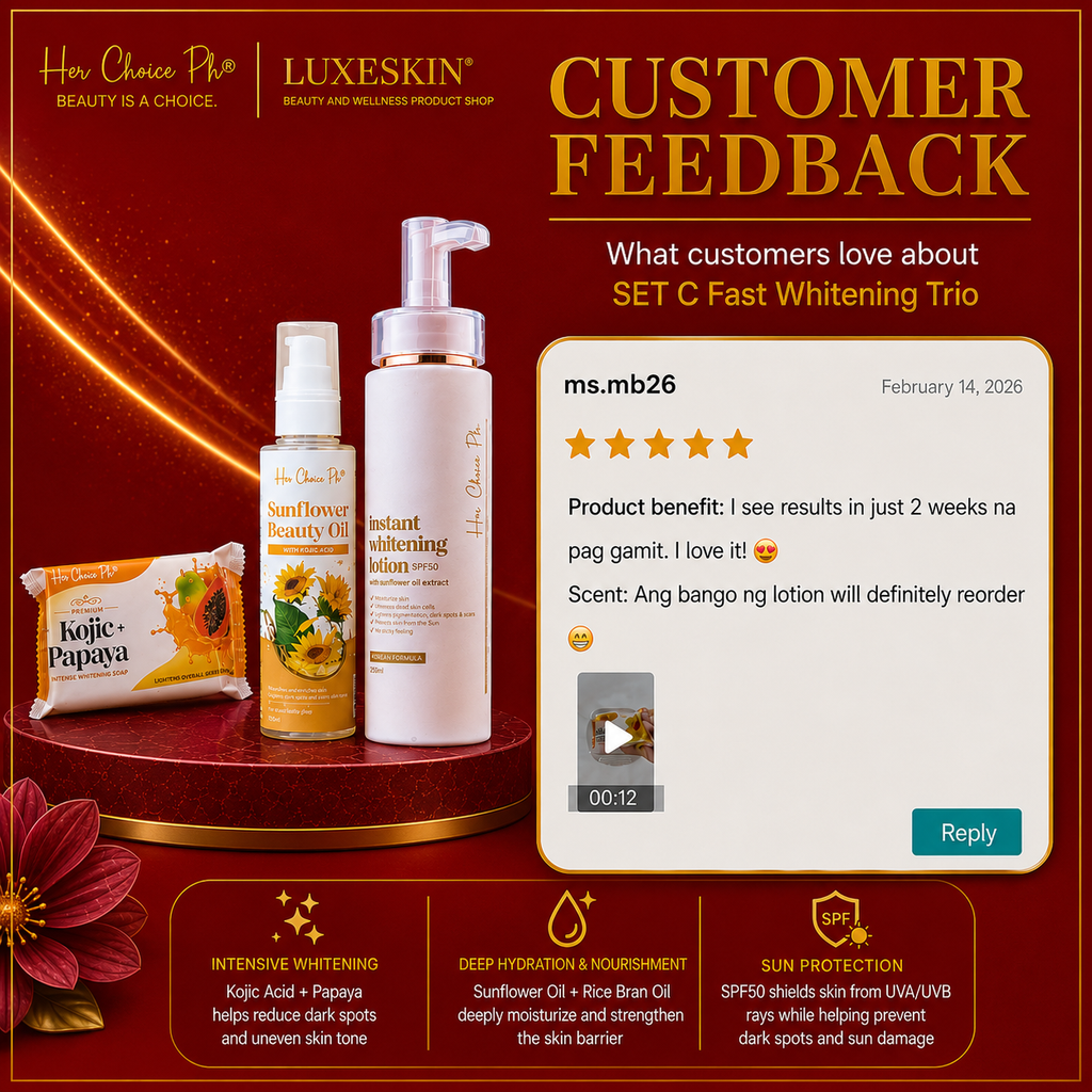 SET C Fast Whitening Trio