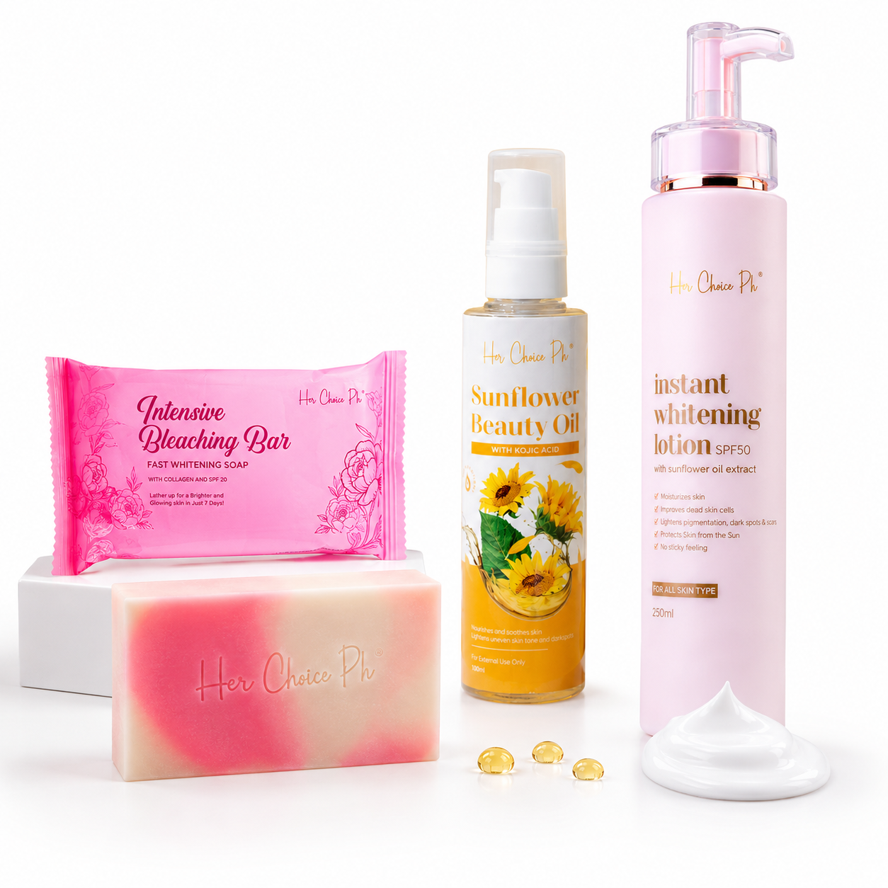SET B Whitening Trio