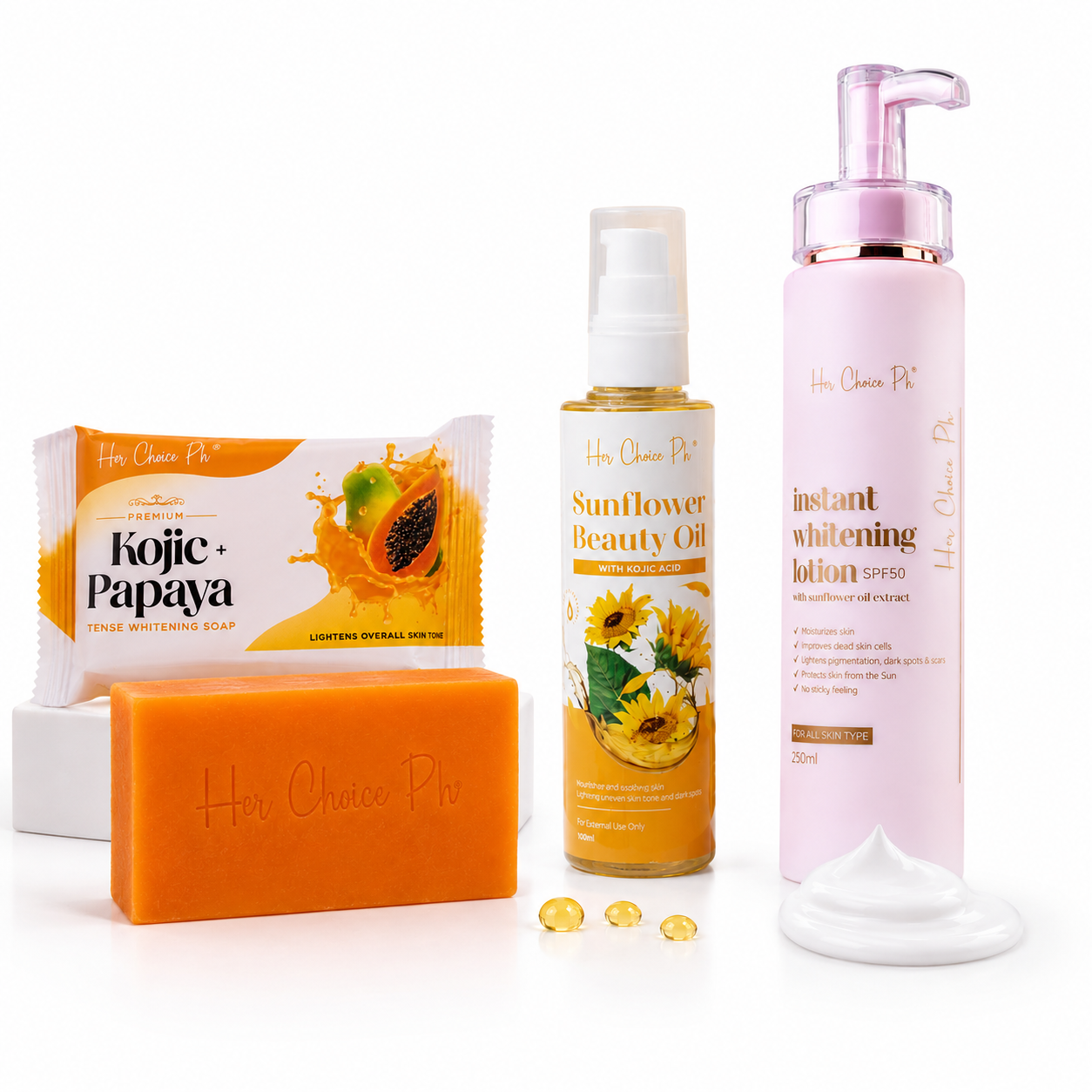 SET C Fast Whitening Trio