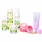 SET M Korean Glassy Skin Set (Tinted Sunshield)