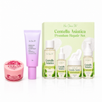 SET M Korean Glassy Skin Set (Tinted Sunshield)