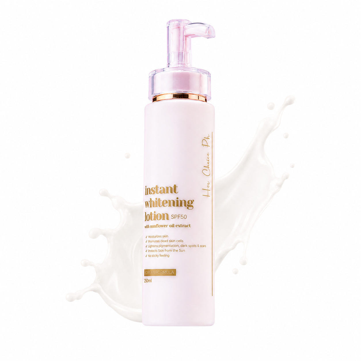 Instant Whitening Lotion with SPF50++++