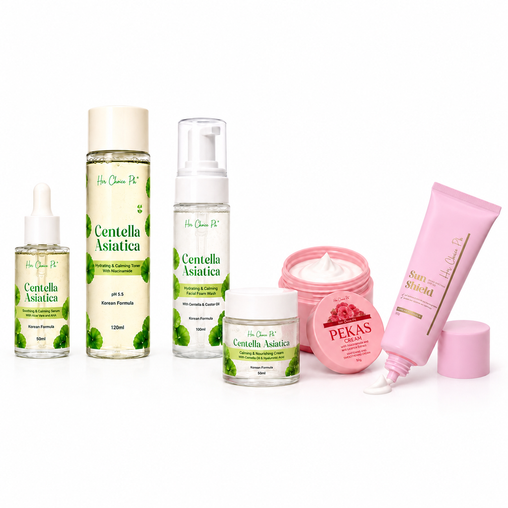 SET N Korean Glassy Skin Set (Original Sunshield)